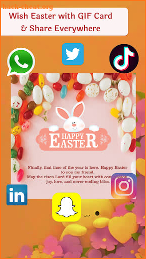 Easter GIF Stickers & Wishes screenshot