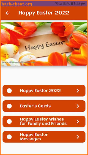 Easter Greetings 2022 screenshot