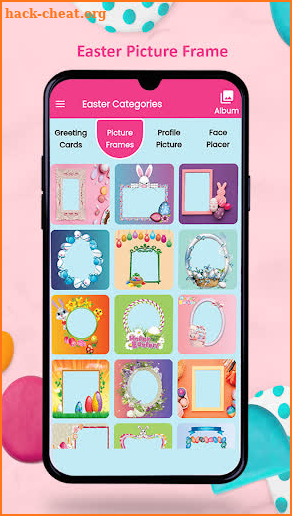 Easter Photo Frames & Wishes screenshot