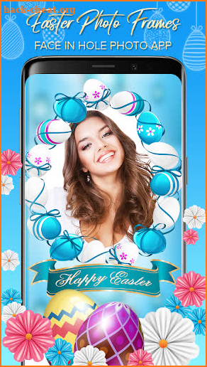 Easter Photo Frames: Face In Hole Photo App screenshot