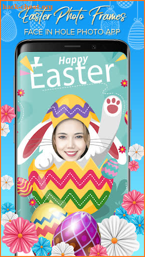 Easter Photo Frames: Face In Hole Photo App screenshot