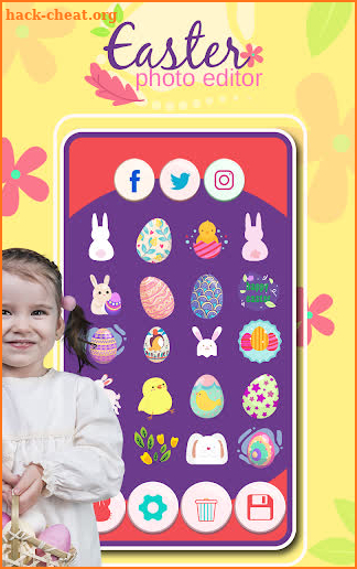 Easter Sunday Bunny Photo Editor screenshot