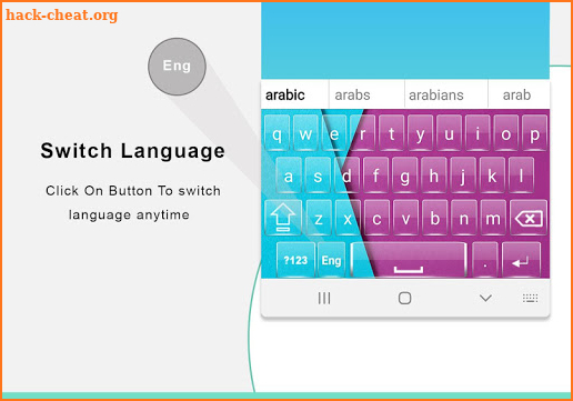 Easy Arabic keyboard and Typing Arabic screenshot