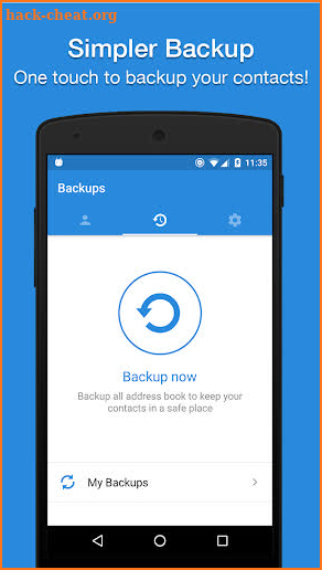 Easy Backup - Contacts Transfer and Restore screenshot