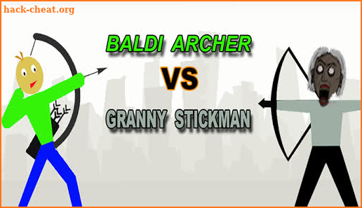 Easy Baldis Archer Vs Stickman Granny game screenshot