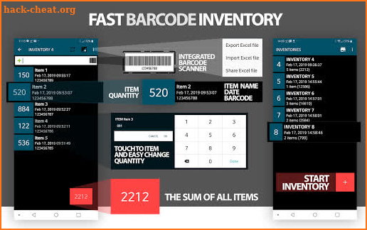 Easy Barcode inventory and stock take PRO screenshot