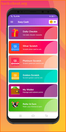 Easy Cash-Scratch And Win Cash screenshot