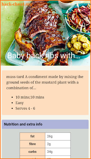 Easy CookBook - food recipes screenshot