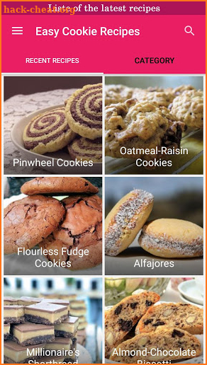 Easy Cookie Recipes screenshot