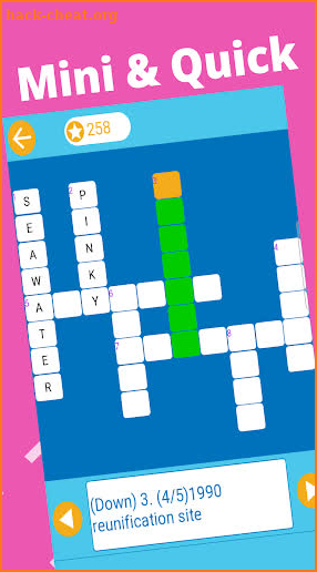 Easy Crossword with More Clues screenshot