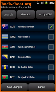 Easy Currency Converter Pro screenshot