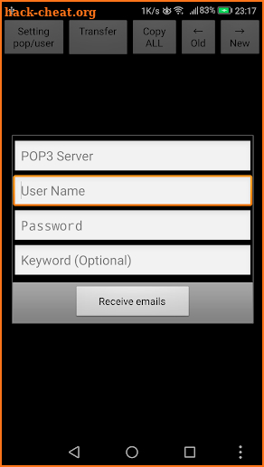 Easy Email Receiver screenshot