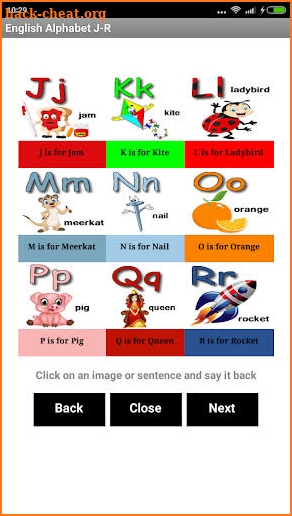 Easy English Alphabet screenshot