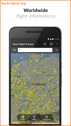 Easy Flight Tracker ✔️ Free Flight Radar screenshot