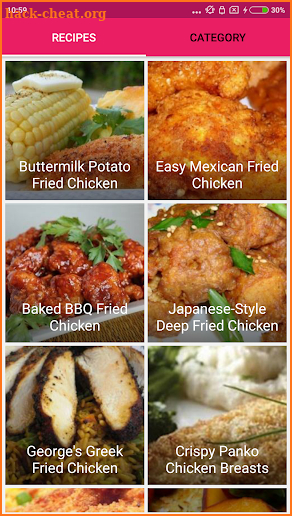 Easy Fried Chicken Recipes screenshot