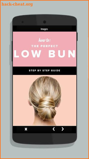 Easy Hair Bun Step by Step Guide screenshot