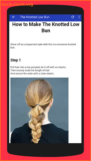 Easy Hair Bun Tutorials Step by Step screenshot