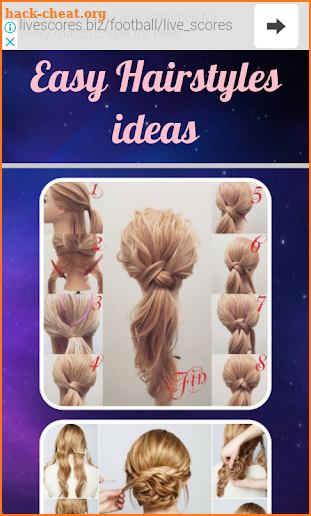 Easy Hairstyles ideas screenshot