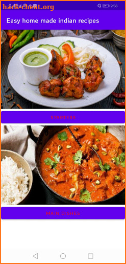 Easy home -based Indian Recipes screenshot