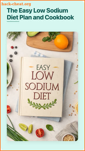 Easy Low Sodium Diet Cookbook screenshot