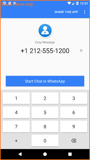 Easy Message - Quick send messages to phone number screenshot