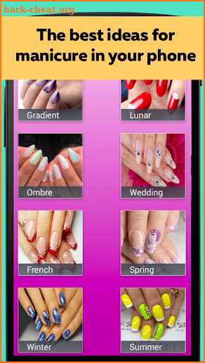 Easy nail art ideas! Modern nails trends screenshot