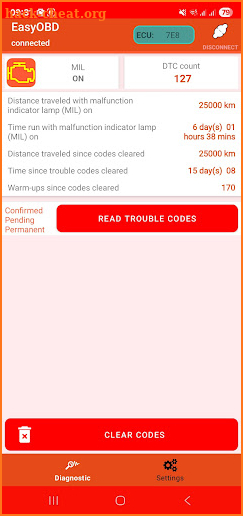 Easy OBD - ELM car scanner screenshot