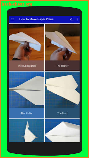 Easy Paper Airplane Folding Tutorials screenshot
