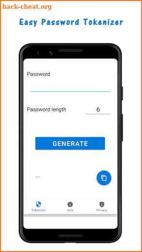 Easy Password Generator, Tokenizer and Manager screenshot