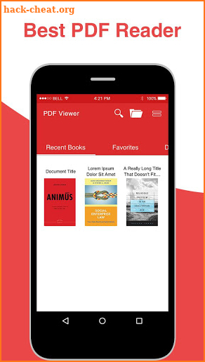 Easy PDF Reader - View PDF File, PDF Creator screenshot