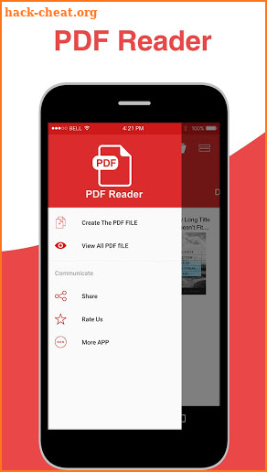 Easy PDF Reader - View PDF File, PDF Creator screenshot