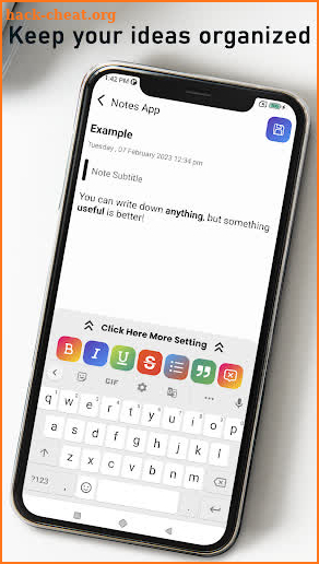 Easy pro notepad++ for android screenshot