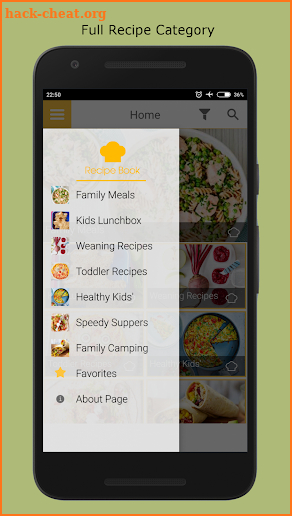 Easy Recipes For Kids (Offline Recipes Book Apps) screenshot