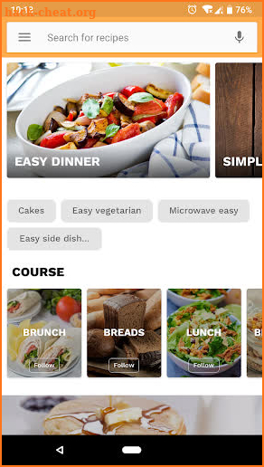 Easy recipes - quick & easy recipes screenshot