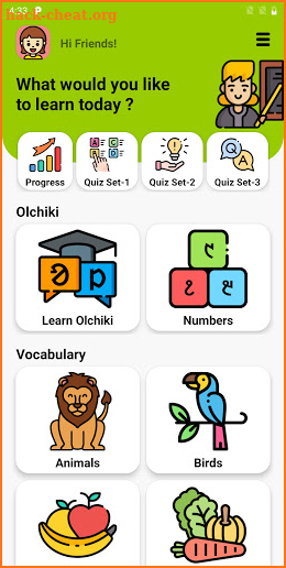 Easy Santali Learning (Ol Chiki) App screenshot