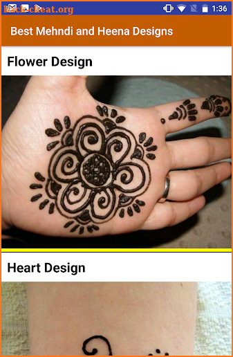 Easy Simple Mehndi Heena Latest Designs screenshot