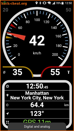 Easy Speedometer Pro screenshot