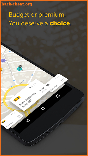 Easy - taxi, car, ridesharing screenshot