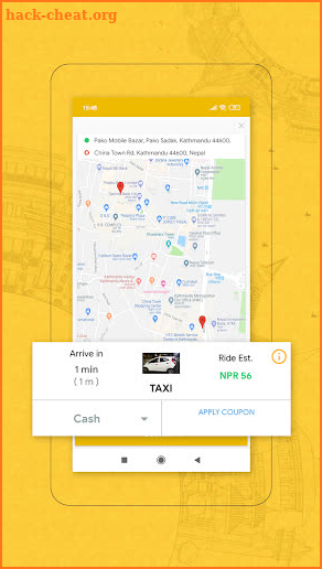 Easy Taxi Nepal screenshot