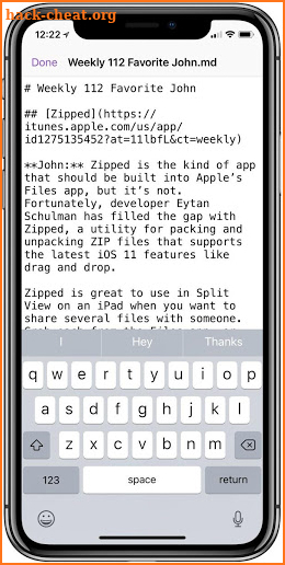 Easy Text Editor Plus screenshot