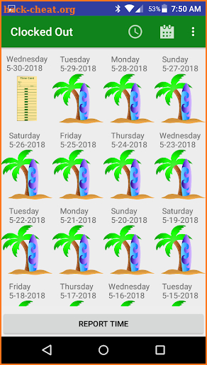 Easy Time Card screenshot