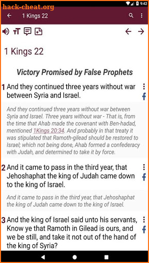 Easy to read and understand Bible screenshot