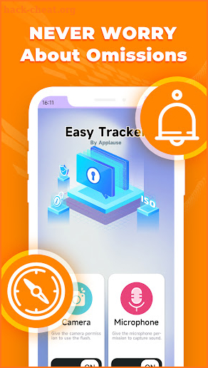 Easy Tracker by applause screenshot