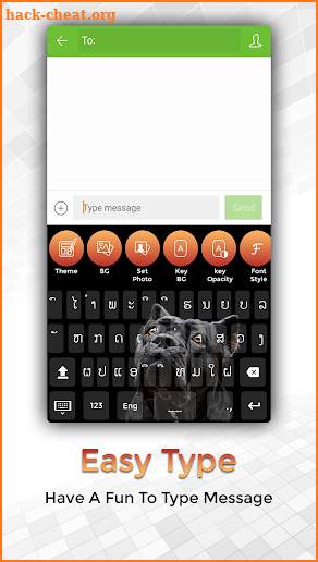 Easy Typing Lao Keyboard Fonts And Themes screenshot