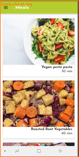 Easy Vegan Cooking screenshot