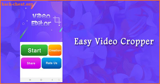 Easy Video Cropper : Crop video & Trim Movie screenshot