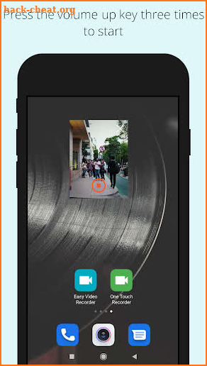 Easy video recorder - Background video recorder screenshot