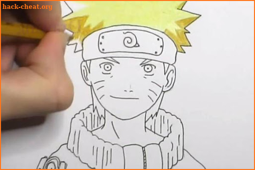 easy ways to draw naruto sketches screenshot