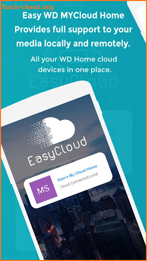Easy WD My Cloud Home screenshot