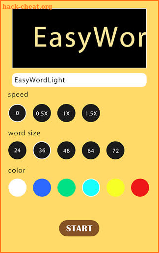 Easy Word Light screenshot